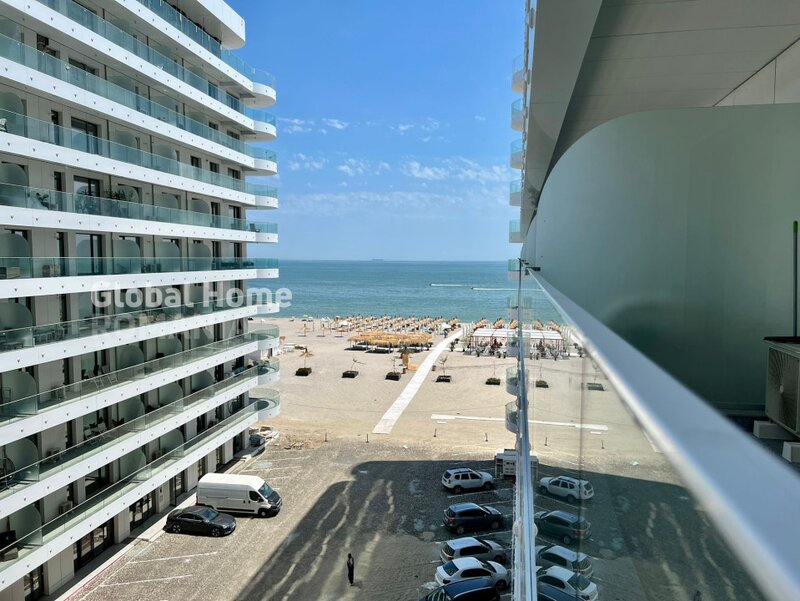 Studio 43mp Mamaia Nord- Navodari vedere mare, mobilat- utilat modern